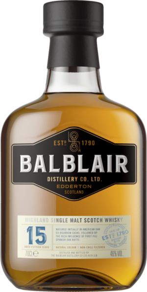 Balblair 15 Years Old Highland Single Malt Scotch Whisky
