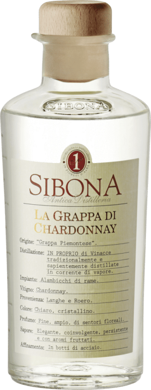 Sibona Grappa di Chardonnay