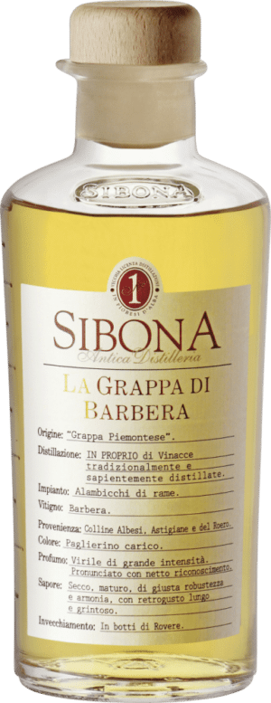 Sibona Grappa di Barbera - 0