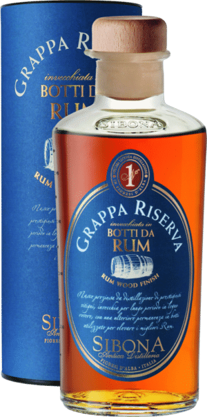 Sibona Grappa Riserva Botti da Rum