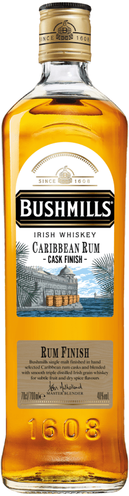 Bushmills Irish Whiskey Caribbean Rum Cask Finish