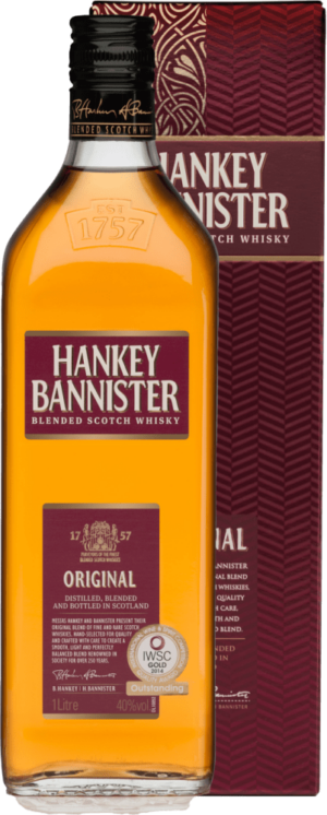 Hankey Bannister Original Blended Scotch Whisky - 1l