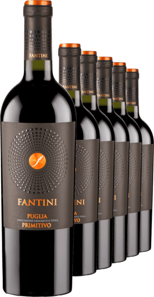 2022 Fantini Primitivo im 6er-Vorratspaket