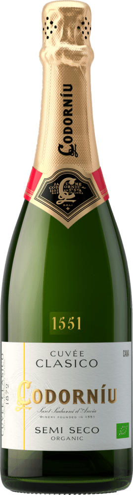 Codorníu Clásico Cava Semi Seco - Bio