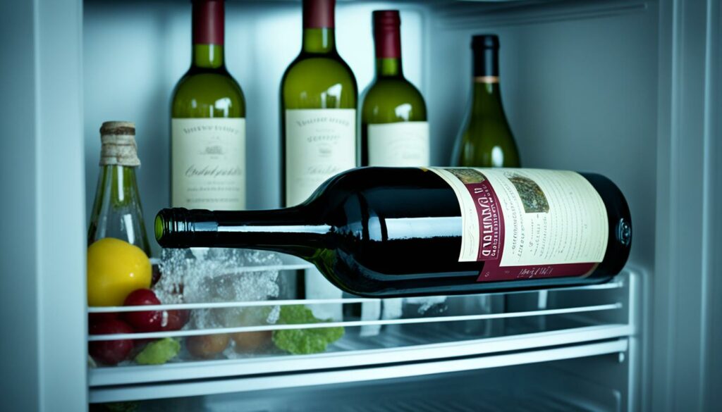 Wie lange hält sich Wein im Kühlschrank?